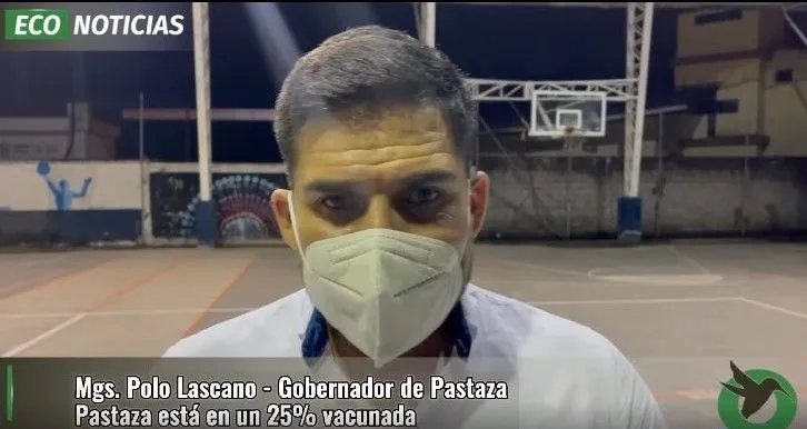 EL 25 % DE LA POBLACIÓN DE PASTAZA ESTÁ VACUNADA