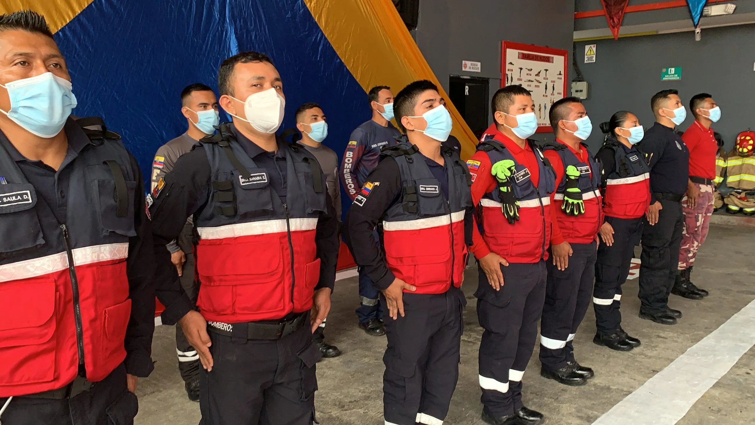 Curso de búsqueda y rescate en aguas rápidas en Puyo