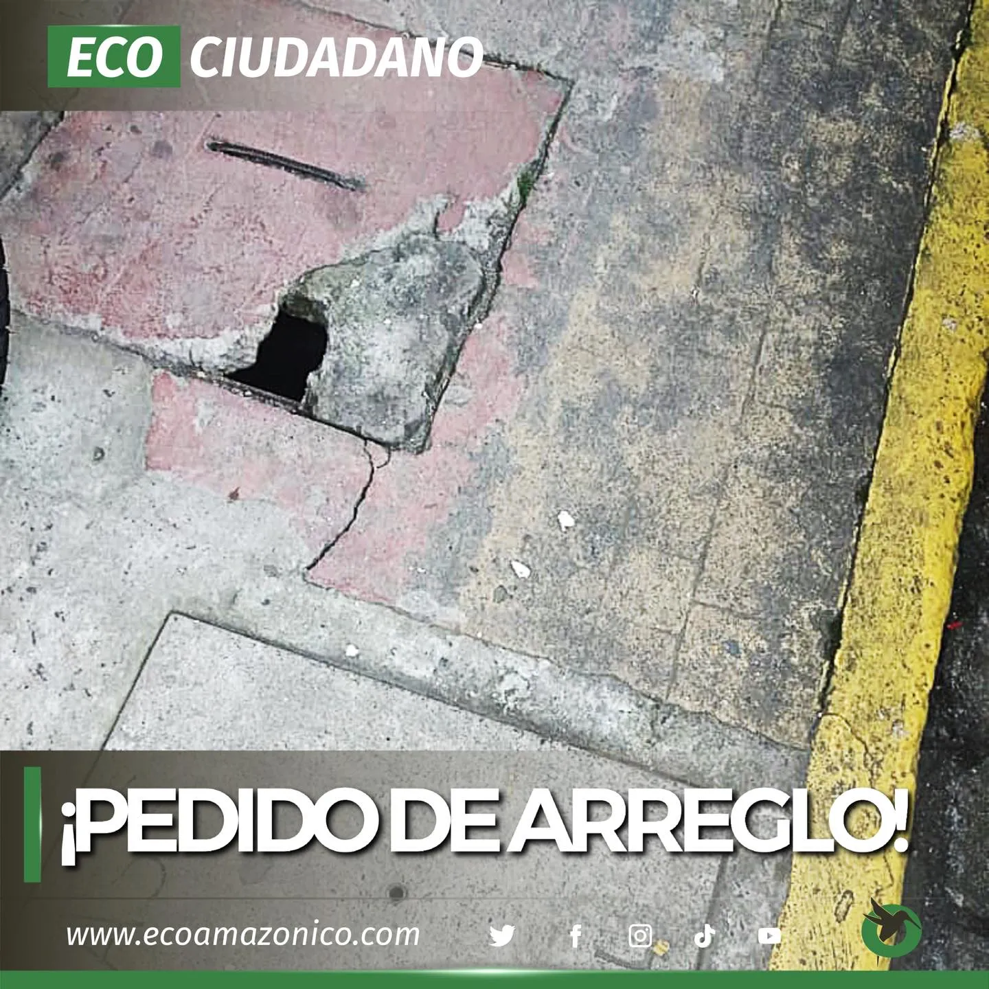 ¡PEDIDO DE ARREGLO!
