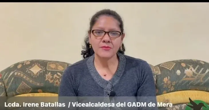Vicealcaldesa del GADM de Mera rinde cuentas a las y los ciudadanos