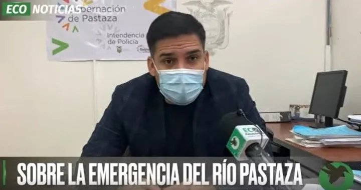 GOBERNADOR SOBRE LA EMERGENCIA DEL RÍO PASTAZA