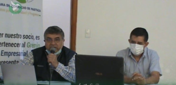 RUEDA DE PRENSA DE LA CÁMARA DE COMERCIO DE PASTAZA