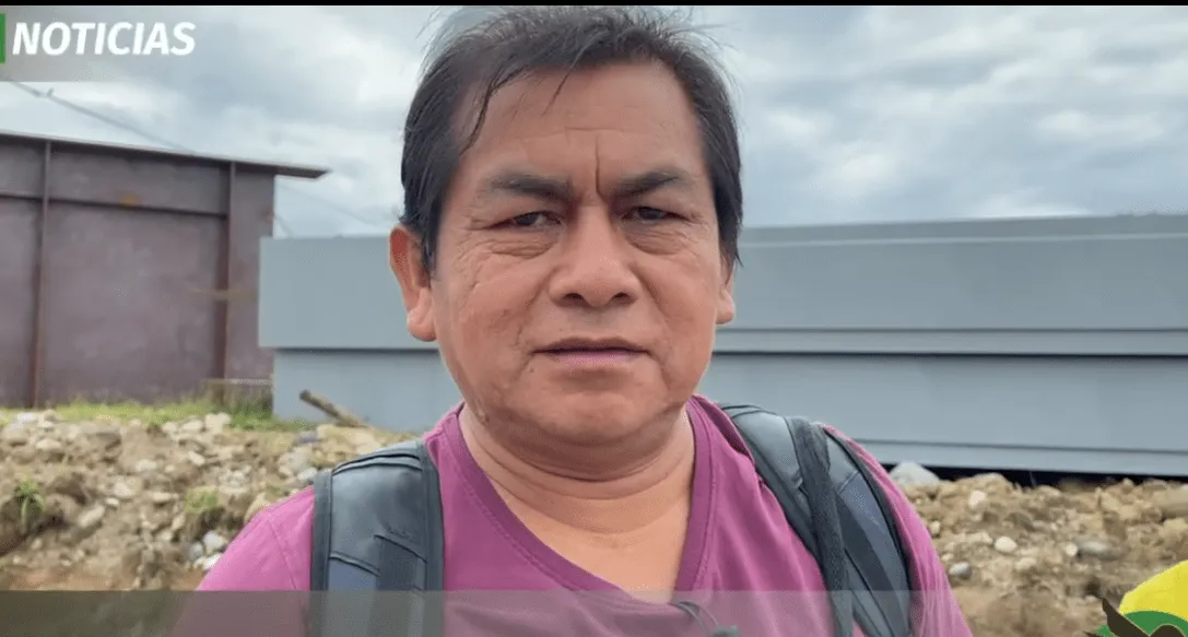 Sacha Runa agradece a la Prefectura por el puente que se construye