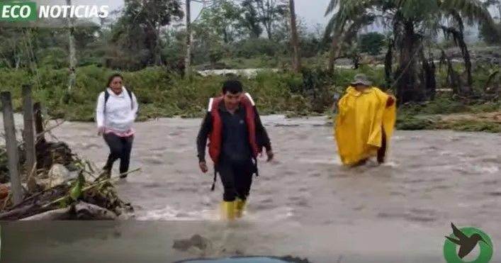 Rodrigo Caín , sobre el desbordamiento del Río Pastaza
