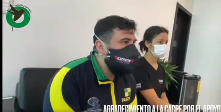 AGRADECIMIENTO A LA CACPE POR EL APOYO