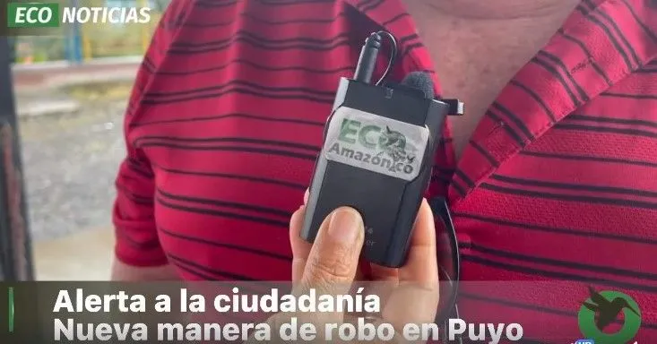 ALERTA A LA CIUDADANÍA-NUEVA MANERA DE ROBO EN PUYO