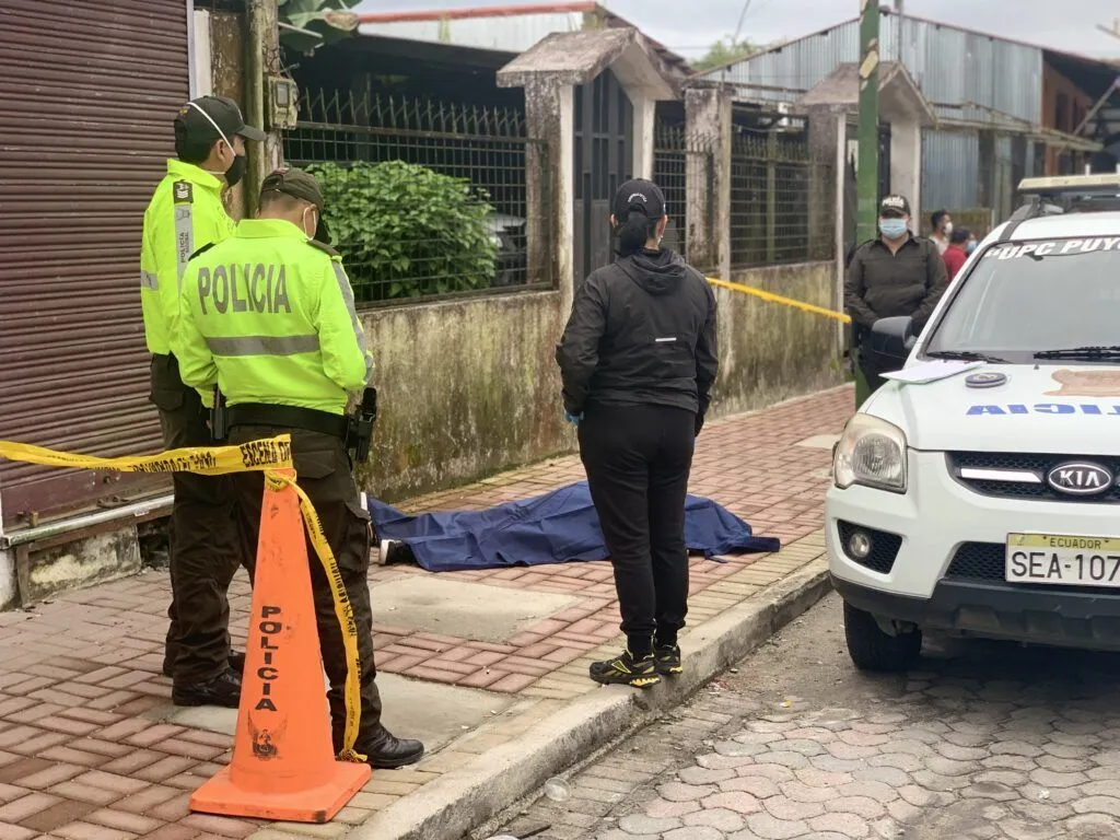 Una persona acuchillada fallece en Puyo