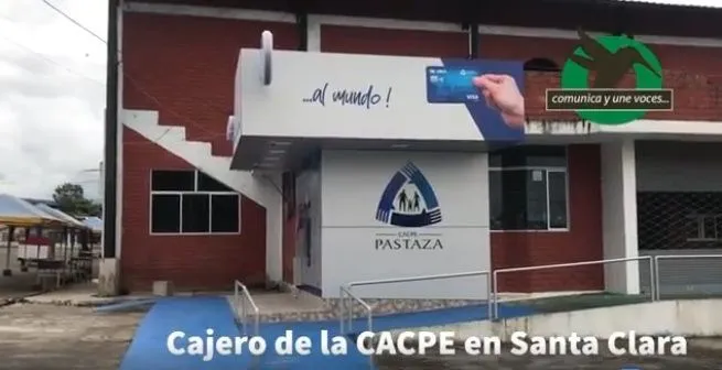 Cajero de la CACPE en Santa Clara
