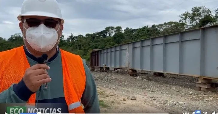 Procurador Común da a conocer los detalles de la construcción del puente sobre el Río Pindo