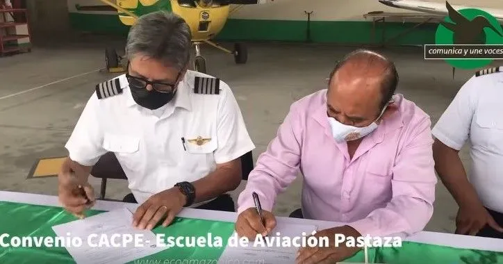 CACPE Pastaza suscribió convenio interinstitucional