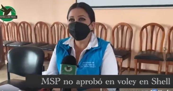 MSP no aprobó el voley en Shell