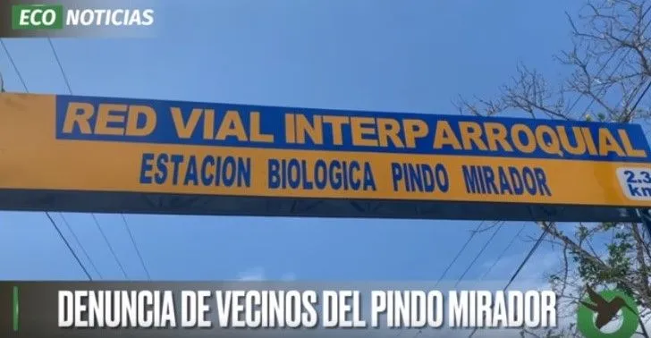 Denuncia de vecinos del Pindo Mirador