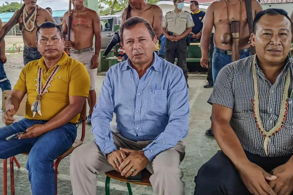¡Prefecto participó de Asamblea en la comunidad de Tiwino!