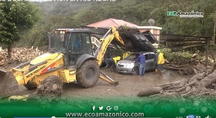 Se soluciona los problemas en la vía a Bobonaza