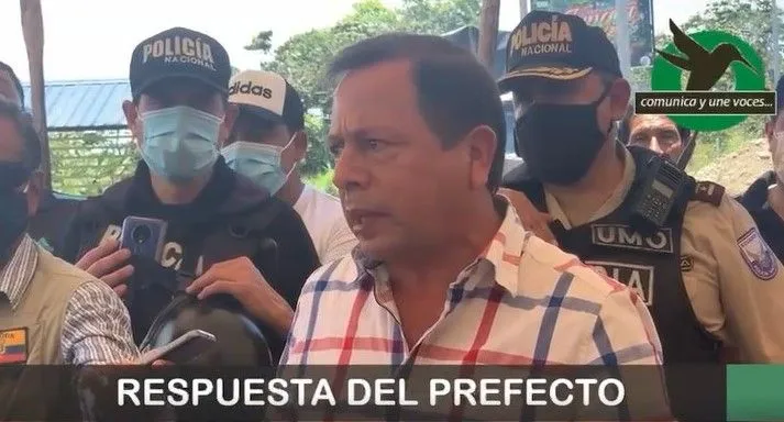 El prefecto de la provincia de Pastaza acudió al llamado del pueblo de Canelos