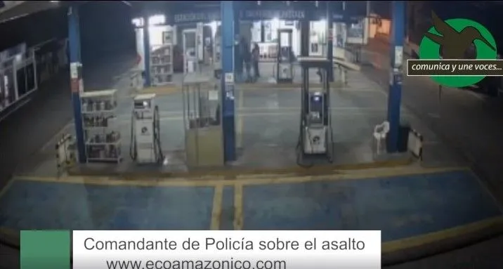 Comandante de Policía sobre el asalto en la gasolinera