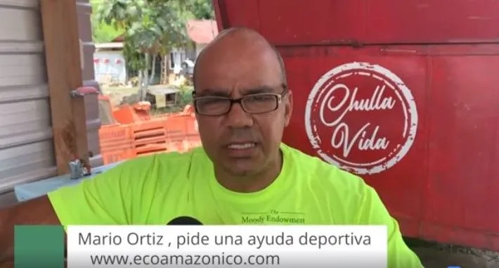 Mauricio Ortiz, "Pido ayuda deportiva no social"