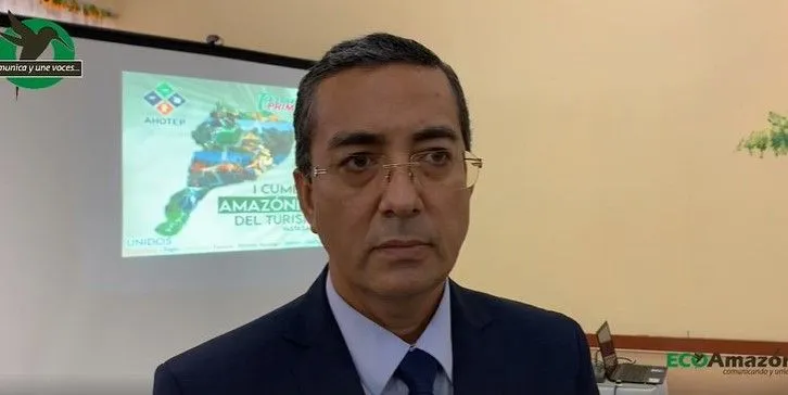 Con el Alcalde sobre las afectaciones por el clima en Puyo