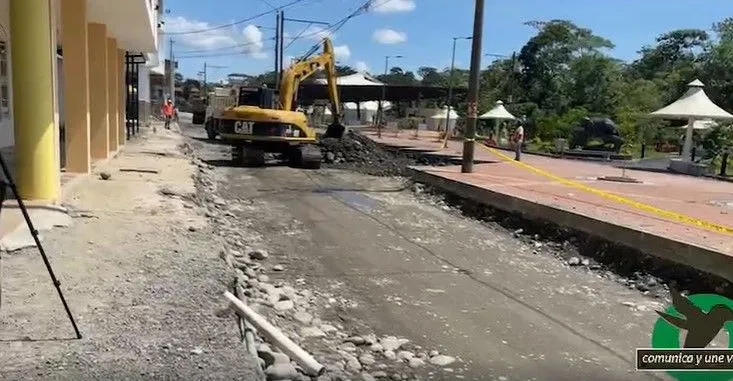 Concejal indica algunas observaciones a los trabajos que están realizando en la calle Pastaza