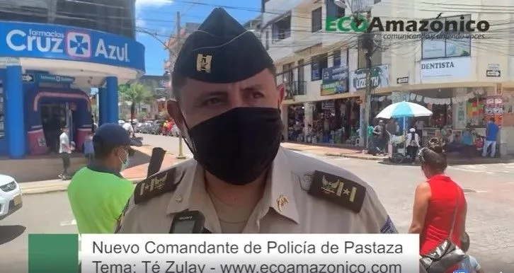 Comandante de Policia de Pastaza sobre el Té Zulay