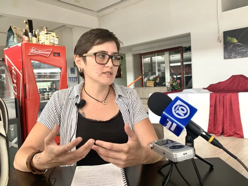 María Agusta Cajas, arquitecta de Puyo.