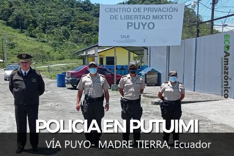 Policia en Putuimi para controlar altercados