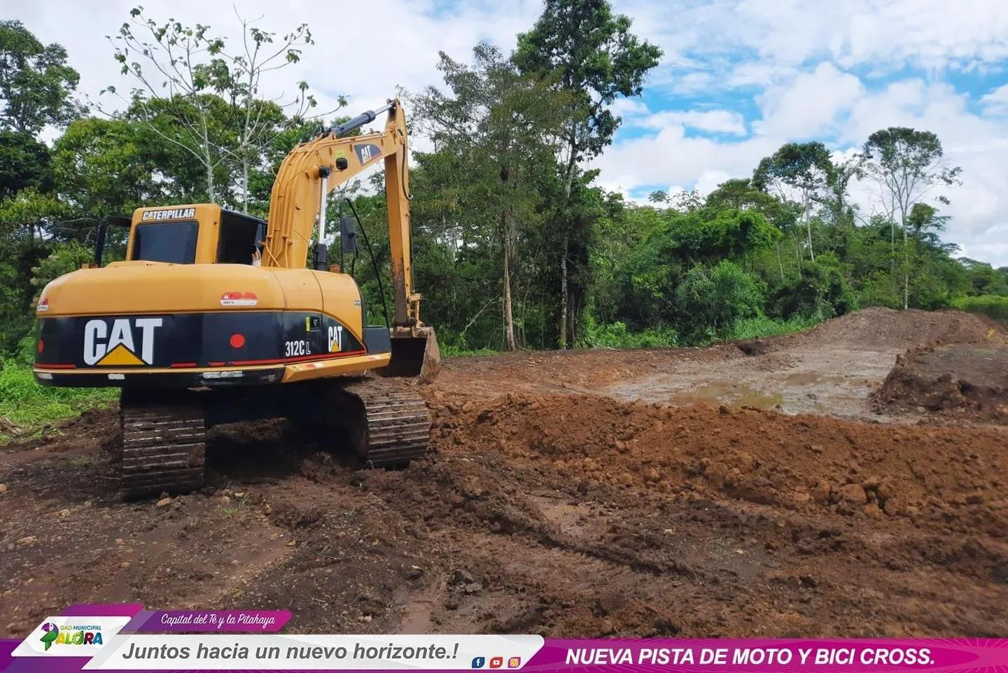 Palora contará con pista de moto y bici cross