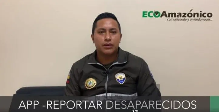 Aplicación para reportar persona desaparecidas