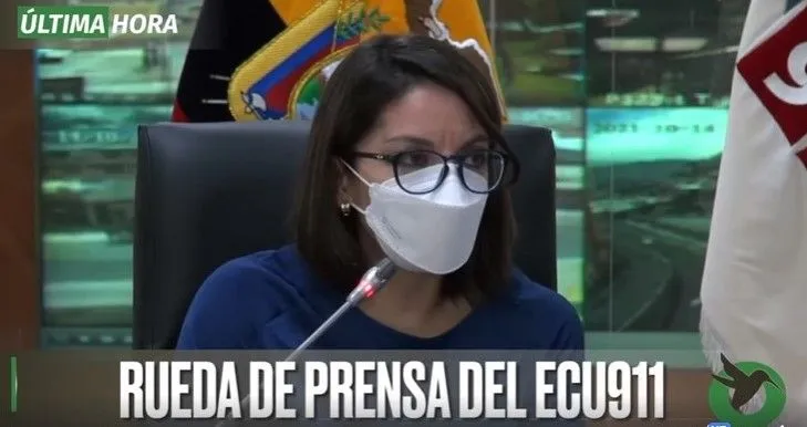 Rueda de prensa del ECU911