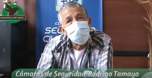 Rodrigo Tamayo sobre cámaras de seguridad en la provincia