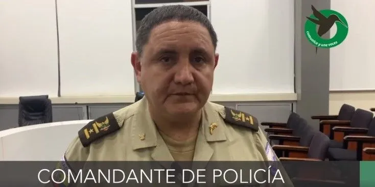 El Comandante de Policía sobre los problemas sociales por los libadores