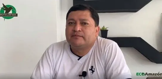 Con el Presidente del Colegio de Periodistas del Ecuador