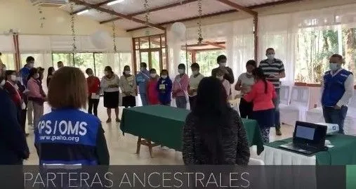 MSP y la Organización Mundial de la Salud realizaron la entrega de kits a las parteras ancestrales