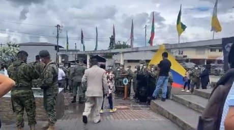 Homenaje al combatiente de 1941 y el reconocimiento a los reservistas de Pastaza