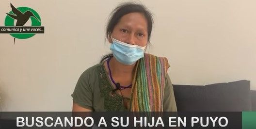 Ayuda-Bélgica Santi busca a su hija en Puyo