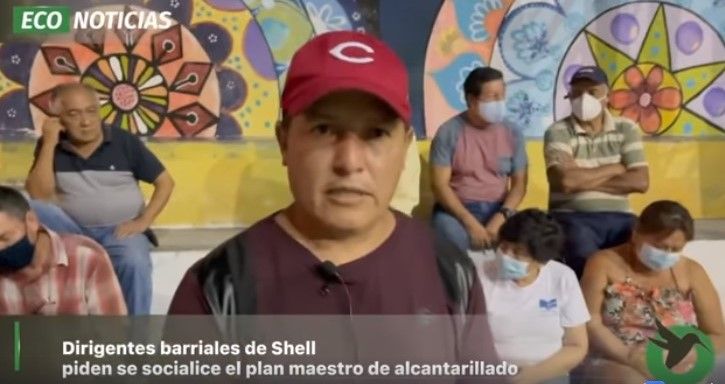Dirigentes barriales de Shell piden se socialice el plan maestro de alcantarillado