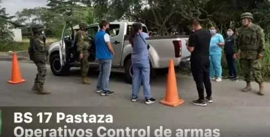 Militares trabajan por una provincia segura