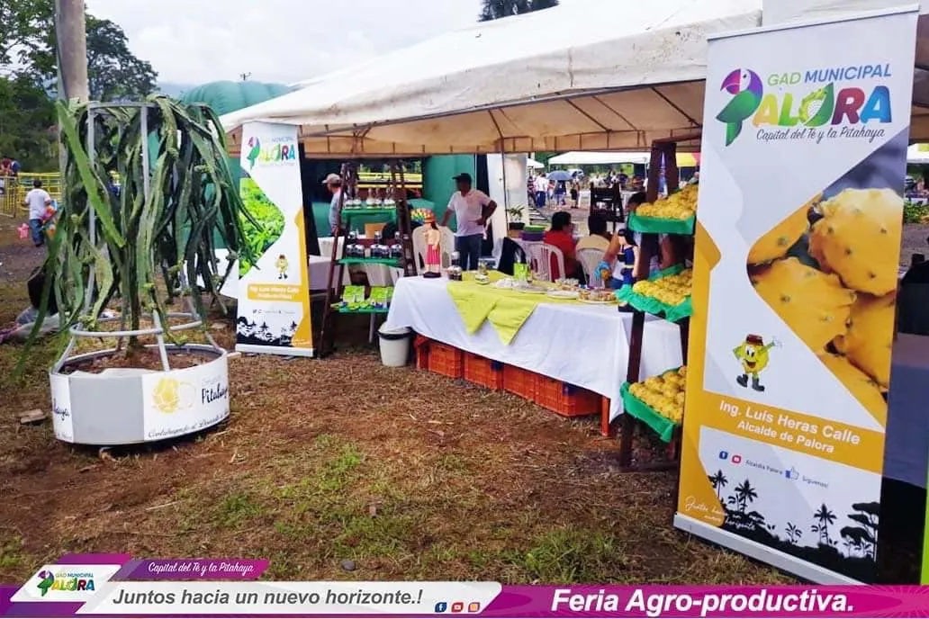 Participación en feria agro-productiva en Palora
