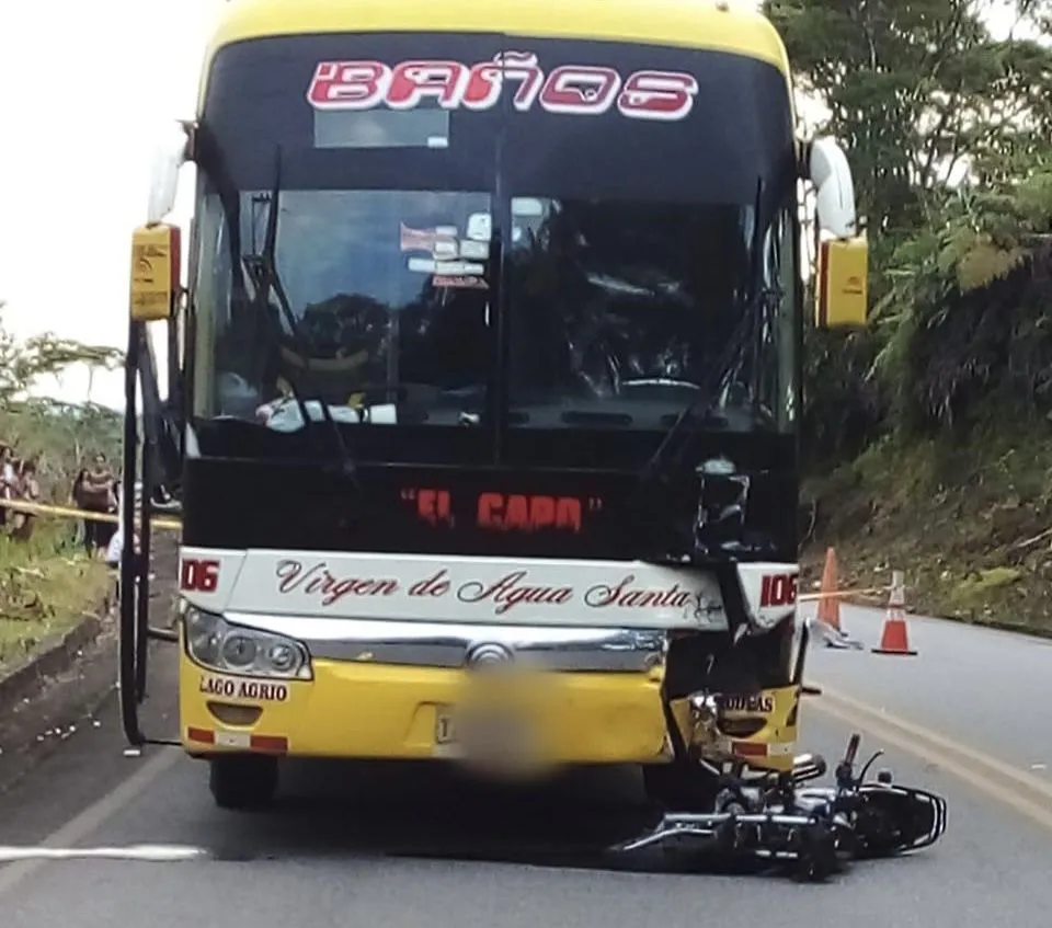Una persona fallecida en accidente de tránsito en la vía al Tena