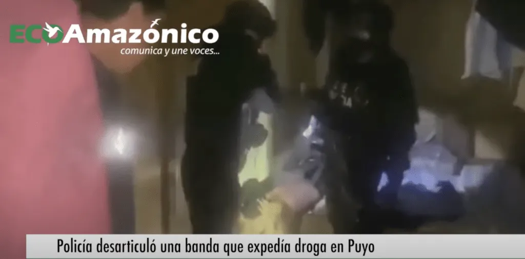8 detenidos en Allanamientos de la Policía Nacional en Puyo