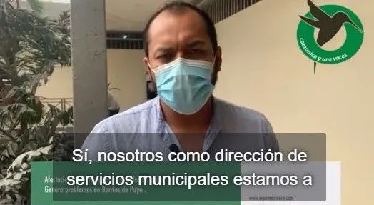 daño en el tanquero que dota de agua a varios barrios de Puyo