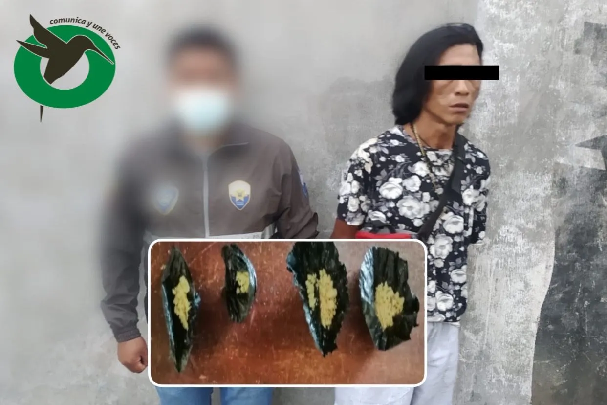 Detenido por tráfico de drogas en Puyo