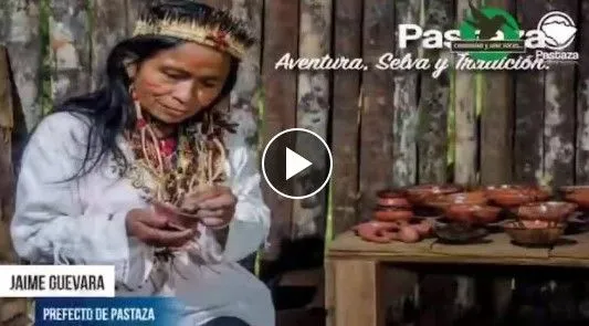 Prefecto de Pastaza el la sesión solemne