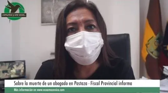 La Fiscal amplia la información sobre la muerte de un abogado en Pastaza