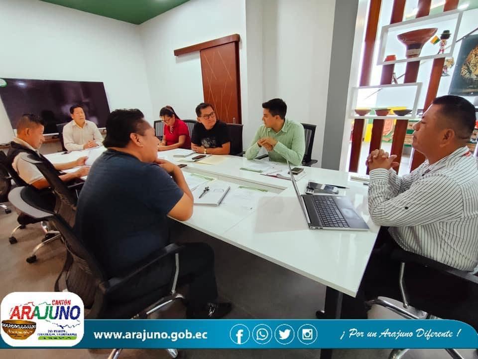 Sesión De Concejo Municipal Arajuno