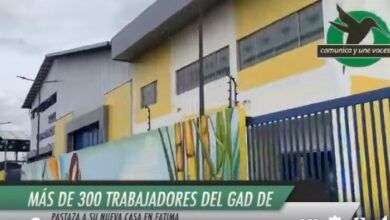 Más 300 funcionarios del GAD Pastaza se cambian de casa