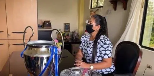 Entrega de los trofeos obtenidos en el campeonato en el Coca Sacha