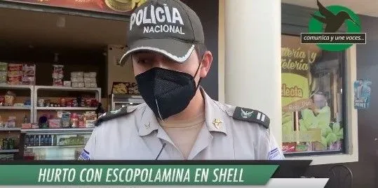 Supuesto hurto con escopolamina en Shell