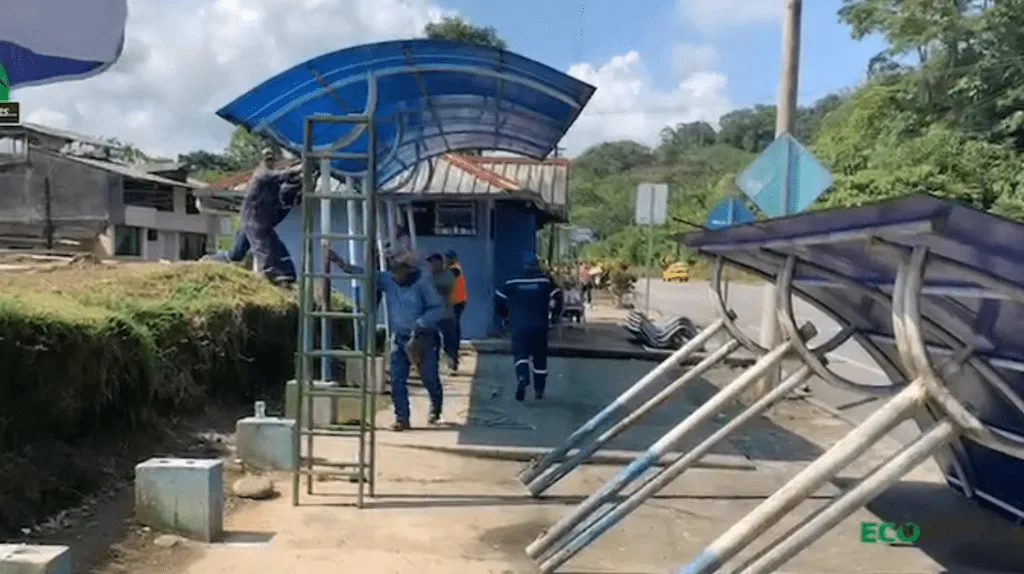 Municipio retira paradas provisionales en Pastaza