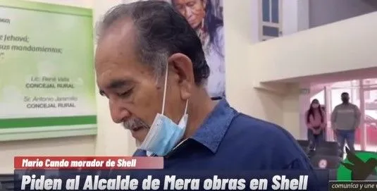 Piden al Alcalde de Mera obras en Shell